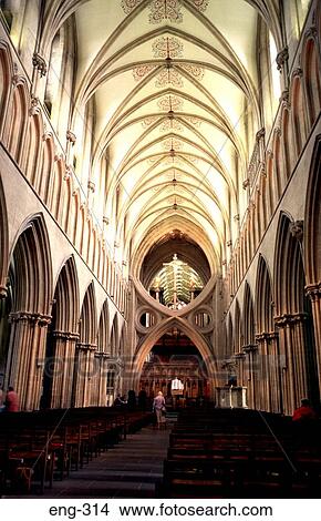Wells Cathedral Nave View Large Photo Image Picture - Wells Cathedral Nave. Fotosearch