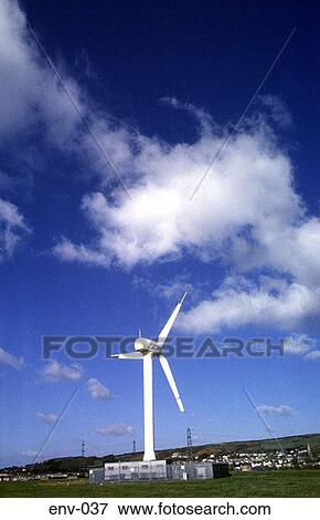 Wind Turbine UK View Large Photo Image Stock Photo - Wind Turbine UK. Fotosearch