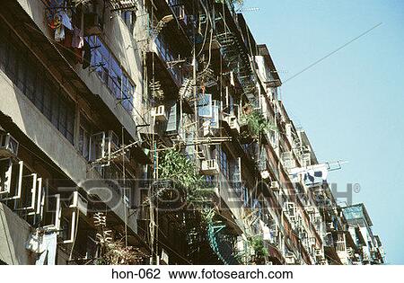 Windows of Cheap Apartment Block Hong Kong View Large Photo Image Stock Image - Windows of Cheap Apartment Block Hong Kong. Fotosearch