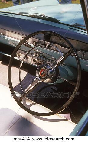 ハンドル の 古典的な 車 イギリス ピクチャー Mis 414 Fotosearch