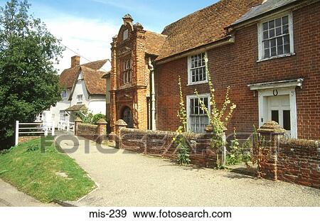 17th Century House Kersey Suffolk UK View Large Photo Image Stock Photo - 17th Century House Kersey Suffolk UK. Fotosearch