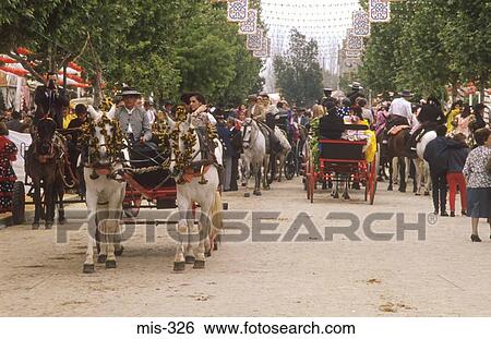 April Fair Seville Spain View Large Photo Image Stock Photograph - April Fair Seville Spain. Fotosearch