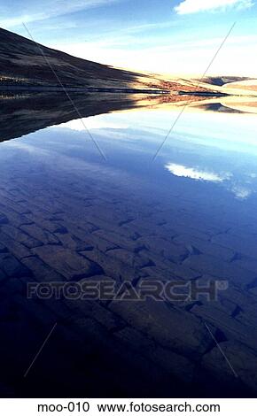 Autumnal Landscape reflected in Lake Wales UK View Large Photo Image Stock Image - Autumnal Landscape reflected in Lake Wales UK. Fotosearch