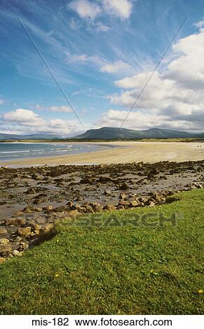 Beach and Landscape Eire View Large Photo Image Stock Image - Beach and Landscape Eire. Fotosearch