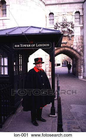 Beefeater at the Tower of London UK View Large Photo Image Stock Image - Beefeater at the Tower of London UK. Fotosearch