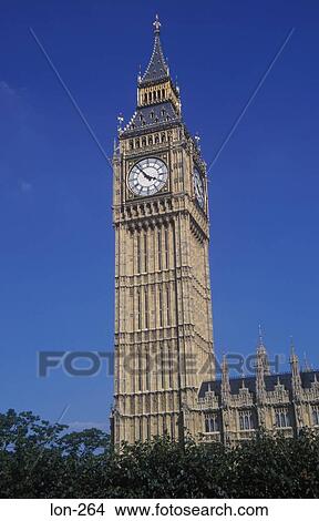 Big Ben Clock Tower London UK View Large Photo Image Picture - Big Ben Clock Tower London UK. Fotosearch