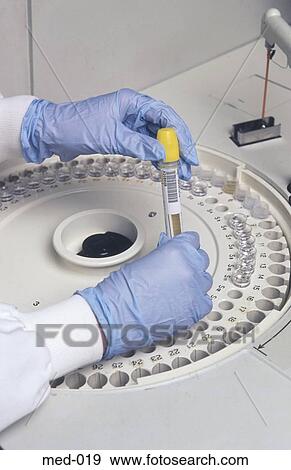 Stock Photo - Biochemical Test Equipment UK. Fotosearch