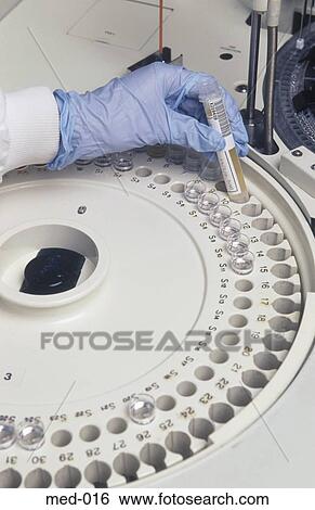 Stock Photograph - Biochemical Test Equipment UK. Fotosearch