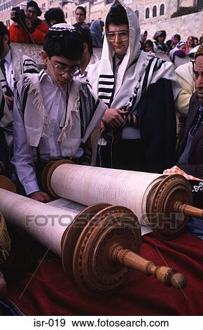 Boy Reading from Old Testament Scrolls Jerusalem View Large Photo Image Stock Photo - Boy Reading from Old Testament Scrolls Jerusalem. Fotosearch