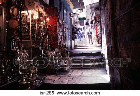Brass Shop in Souq Aqabat el Khanqu Jerusalem Israel View Large Photo Image Stock Photography - Brass Shop in Souq Aqabat el Khanqu Jerusalem Israel. Fotosearch