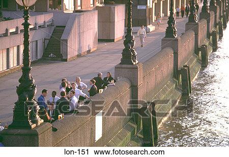 Business People Drinking by the Thames London UK View Large Photo Image Stock Image - Business People Drinking by the Thames London UK. Fotosearch