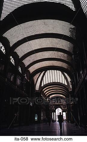 Ceiling of Shopping Arcade Turin Italy View Large Photo Image Stock Photo - Ceiling of Shopping Arcade Turin Italy. Fotosearch