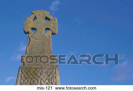 Celtic Cross against Blue Sky View Large Photo Image Stock Image - Celtic Cross against Blue Sky. Fotosearch