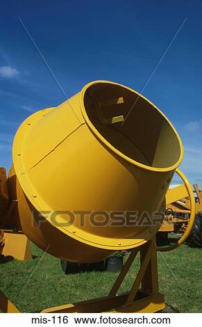 Cement Mixer View Large Photo Image Stock Photograph - Cement Mixer. Fotosearch