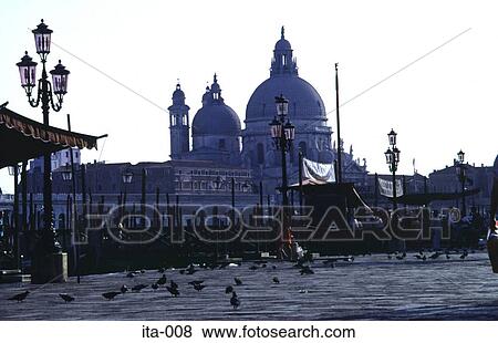 Chiesa dela Salute Plazzio Ducale Venice Italy View Large Photo Image Stock Photo - Chiesa dela Salute Plazzio Ducale Venice Italy. Fotosearch