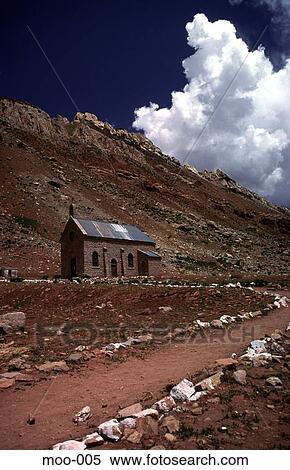 Church Beneath Cliffs Argentinean Andes View Large Photo Image Stock Photography - Church Beneath Cliffs Argentinean Andes. Fotosearch