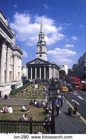 Church of St Martin-in-the-Fields London UK View Large Photo Image Stock Image - Church of St Martin-in-the-Fields London UK. Fotosearch