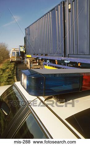 Close up of Lights on a Police Car UK View Large Photo Image Stock Photo - Close up of Lights on a Police Car UK. Fotosearch