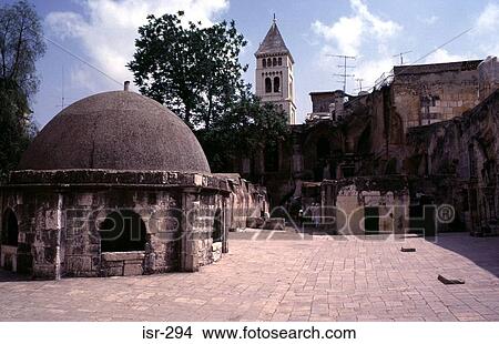 Coptic Church Yard in Ethiopian Compound Jerusalem View Large Photo Image Picture - Coptic Church Yard in Ethiopian Compound Jerusalem. Fotosearch