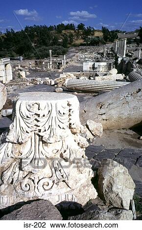 Corinthian Column Base Bet-She'an Israel View Large Photo Image Stock Image - Corinthian Column Base Bet-She'an Israel. Fotosearch
