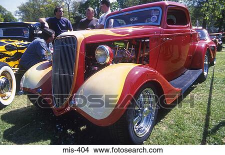 Customised Classic Car UK View Large Photo Image Picture - Customised Classic Car UK. Fotosearch