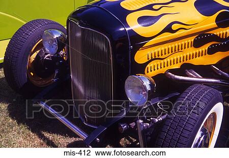 Customised Classic Car UK View Large Photo Image Stock Image - Customised Classic Car UK. Fotosearch