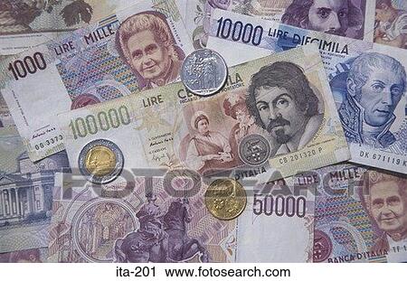 Display of Italian Currency View Large Photo Image Stock Image - Display of Italian Currency. Fotosearch