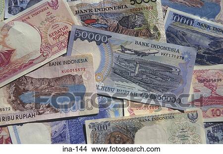 Picture - Display of Rupiah Bali. Fotosearch