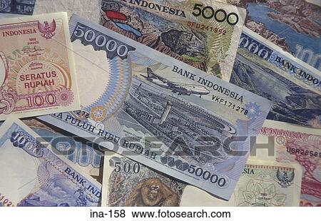 Stock Photo - Display of Rupiah Bali. Fotosearch