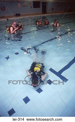 Diving Training UK View Large Photo Image Picture - Diving Training UK. Fotosearch