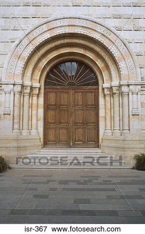 Door to Church of the Dormition Mount Zion Israel View Large Photo Image Stock Photo - Door to Church of the Dormition Mount Zion Israel. Fotosearch