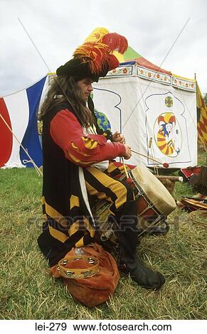 Drummer Tewkesbury Medieval Festival UK View Large Photo Image Stock Photo - Drummer Tewkesbury Medieval Festival UK. Fotosearch