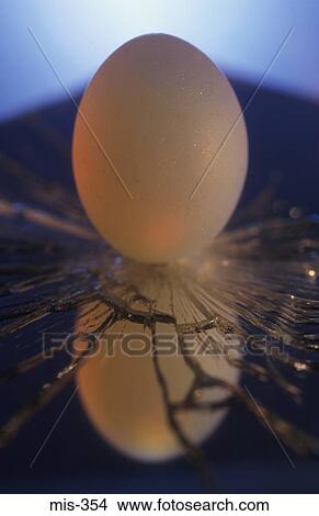 Egg on Cracked Mirror View Large Photo Image Picture - Egg on Cracked Mirror. Fotosearch
