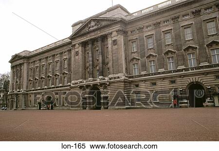 Stock Photography - Facade of Buckingham Palace London UK. Fotosearch