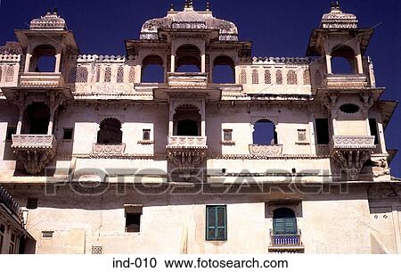 Facade of Maharaja's Palace Udiapur India Asia View Large Photo Image Stock Image - Facade of Maharaja's Palace Udiapur India Asia. Fotosearch