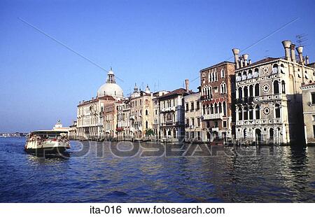 Ferry Boat Approaching Venice Italy Europe View Large Photo Image Stock Photograph - Ferry Boat Approaching Venice Italy Europe. Fotosearch