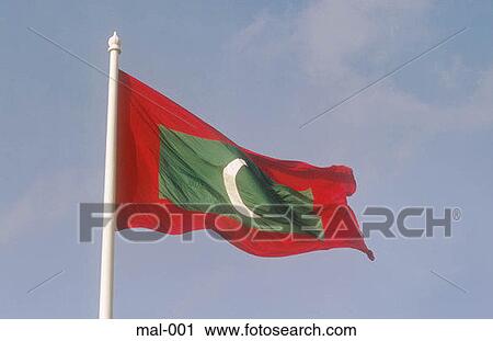 Flag Maldives View Large Photo Image Stock Image - Flag Maldives. Fotosearch
