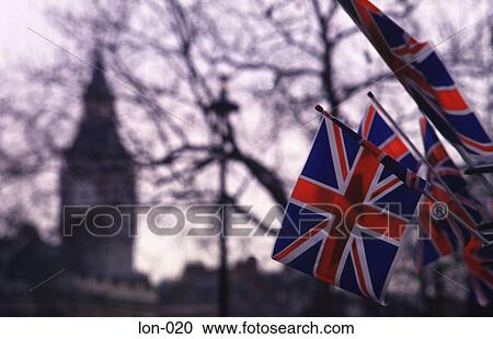 Flags and Silhouette of Parliament London UK View Large Photo Image Stock Image - Flags and Silhouette of Parliament London UK. Fotosearch