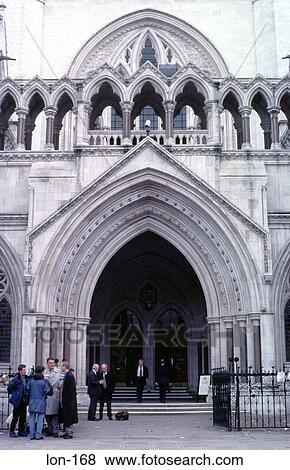 Gothic Door to Law Courts London UK View Large Photo Image Stock Photo - Gothic Door to Law Courts London UK. Fotosearch