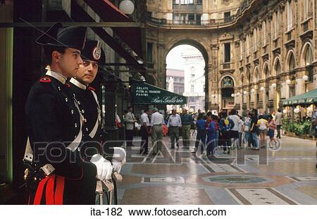 Guards in the Victor Emanuelle Galleria Milan View Large Photo Image Stock Image - Guards in the Victor Emanuelle Galleria Milan. Fotosearch