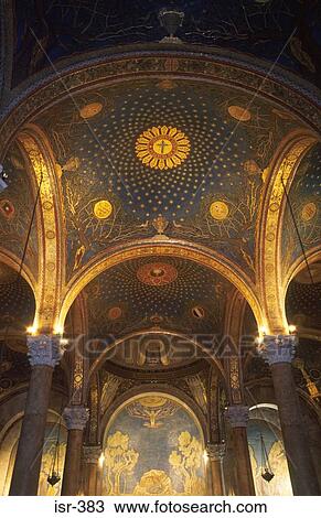 Highly Decorated Ceiling Church of Gold Jerusalem View Large Photo Image Stock Image - Highly Decorated Ceiling Church of Gold Jerusalem. Fotosearch