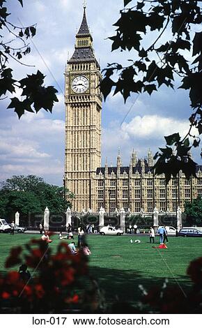 Houses of Parliament London UK View Large Photo Image Stock Photo - Houses of Parliament London UK. Fotosearch