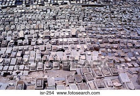 Jewish Cemetery Mount of Olives Jerusalem Israel View Large Photo Image Picture - Jewish Cemetery Mount of Olives Jerusalem Israel. Fotosearch
