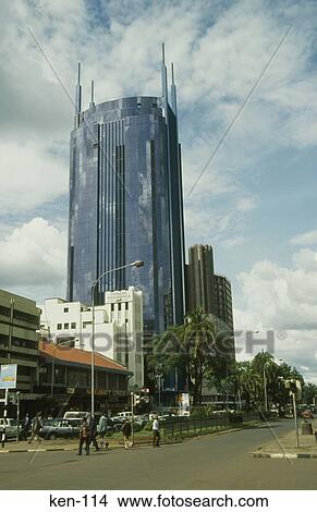 Kenyatta Avenue Nairobi Kenya View Large Photo Image Picture - Kenyatta Avenue Nairobi Kenya. Fotosearch