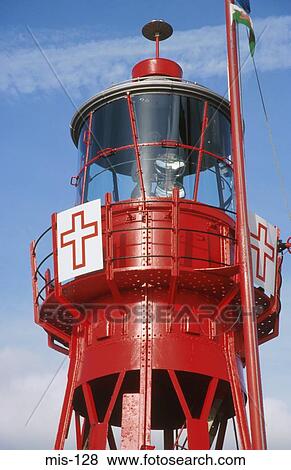 Lightship Light with Crosses View Large Photo Image Stock Photo - Lightship Light with Crosses. Fotosearch