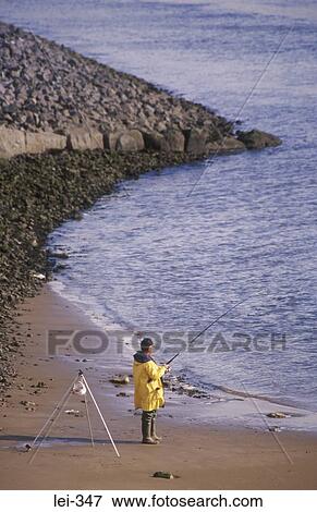 Man Fishing UK View Large Photo Image Stock Photo - Man Fishing UK. Fotosearch