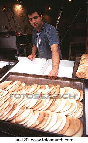 Man with Large Tray of Bread Akko Israel View Large Photo Image Stock Image - Man with Large Tray of Bread Akko Israel. Fotosearch