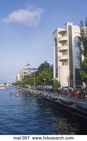 Marine Drive Male Maldives View Large Photo Image Stock Photo - Marine Drive Male Maldives. Fotosearch