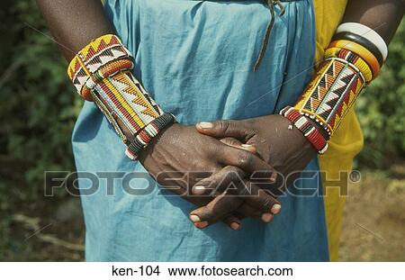 Masai Bangles Kenya View Large Photo Image Picture - Masai Bangles Kenya. Fotosearch
