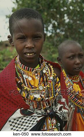 Masai Children Kenya View Large Photo Image Stock Image - Masai Children Kenya. Fotosearch